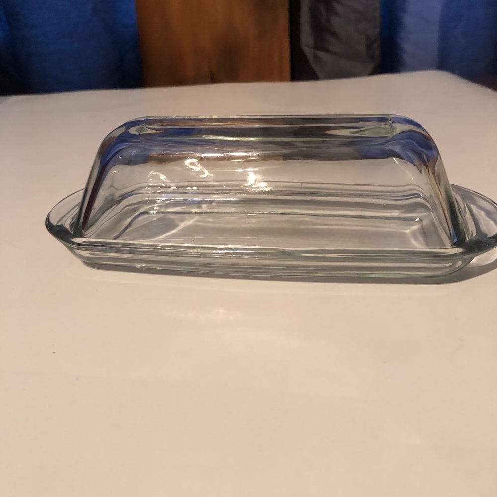 Glass Butter Dish